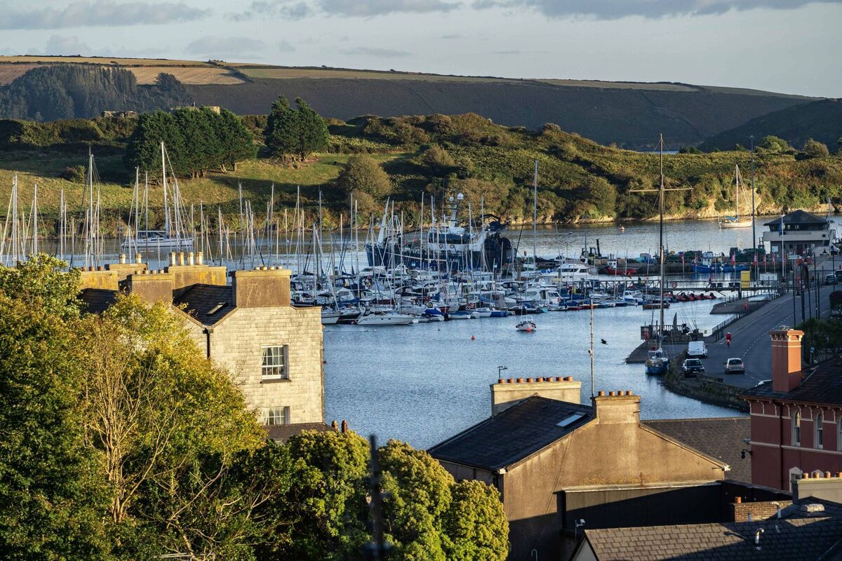Long lens shot of Kinsale harbour from No 15's upper floors Long lens shot of Kinsale harbour from No 15's upper floors