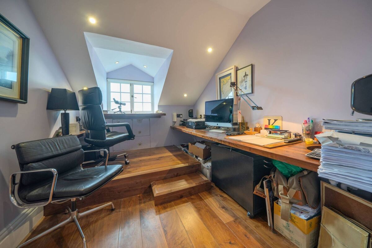 Top floor study Top floor study
