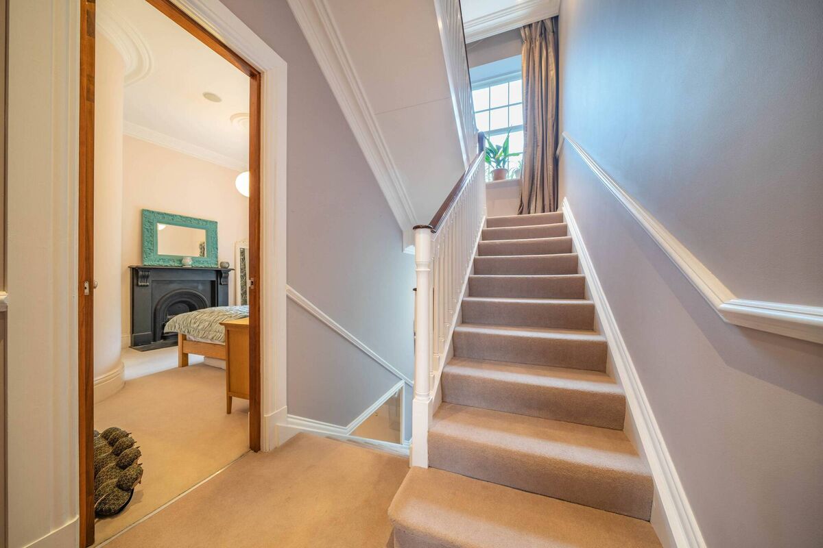 French polisher Paddy Dunne brought grace back to the stairs and hardwood handrail French polisher Paddy Dunne brought grace back to the stairs and hardwood handrail