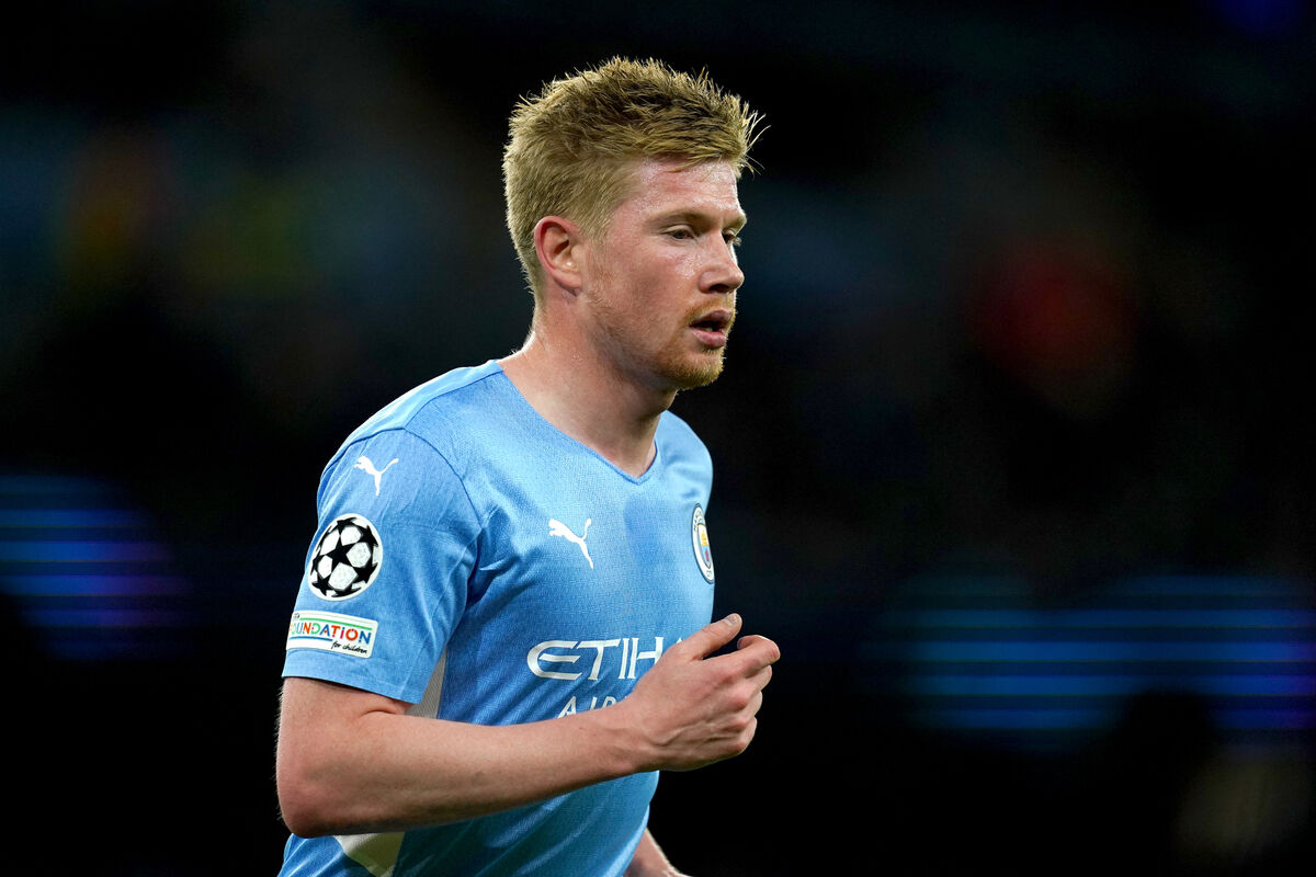 Manchester City's Kevin De Bruyne
