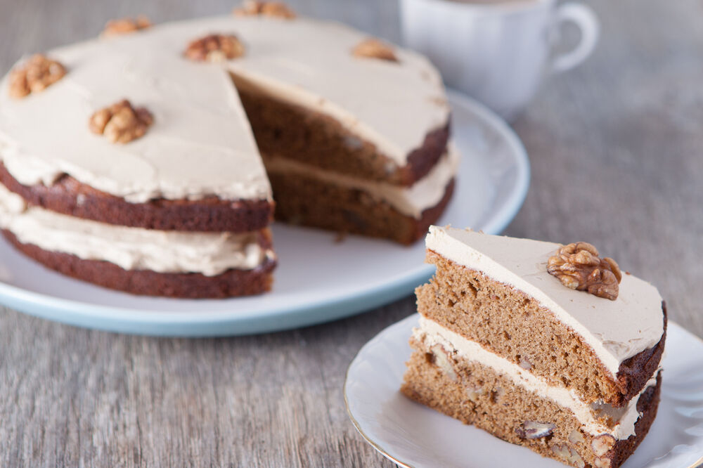 Vegan coffee cake