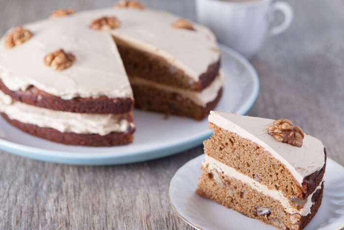 Vegan coffee cake