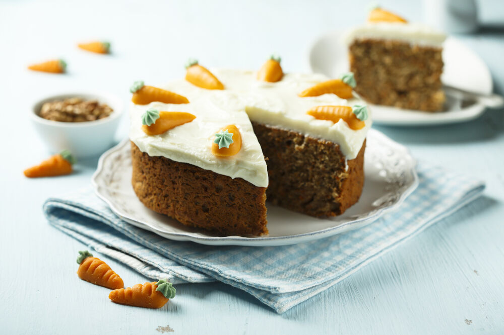 Vegan carrot cake