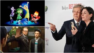 <p>Movies this evening include Inside Out and Kingsman; and plenty for fans of Paul McCartney, pictured here with his daughter Mary McCartney attending a VIP screening of The Beatles: Get Back at Cineworld Leicester Square in London</p>