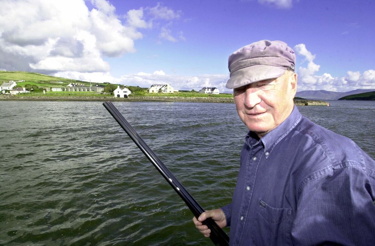 Charles Haughey in Dingle, Co. Kerry, in August 2000. Photo: ProVision
