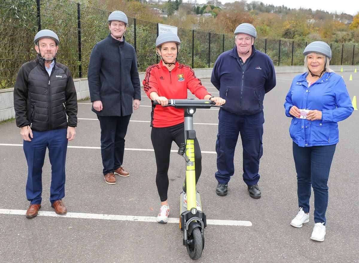 (Left to right) Jerry Buttimer, James O'Connor, Valerie Mulcahy and councillors Paudie Dineen and Deirdre Forde at today's launch. Picture: David Keane