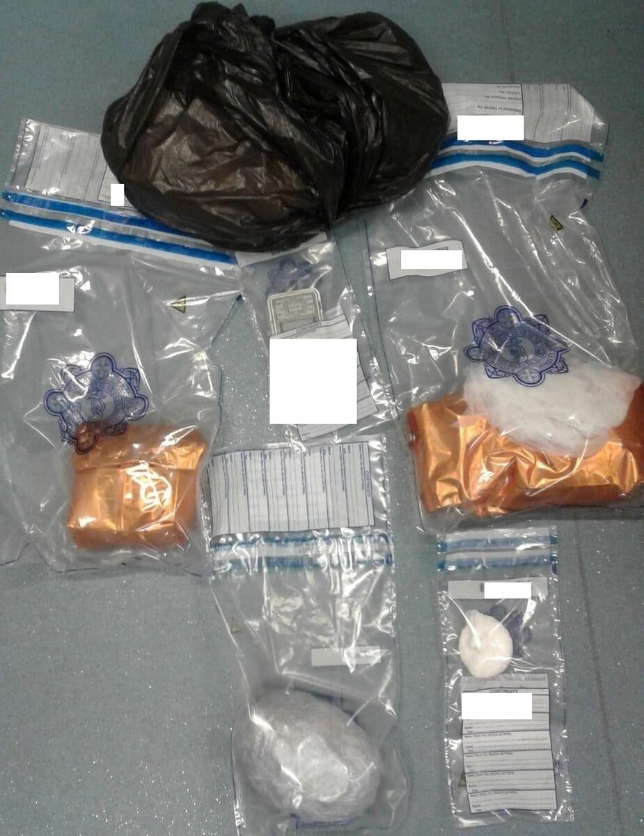 The drugs seized over the weekend. Pic from Garda Facebook page.