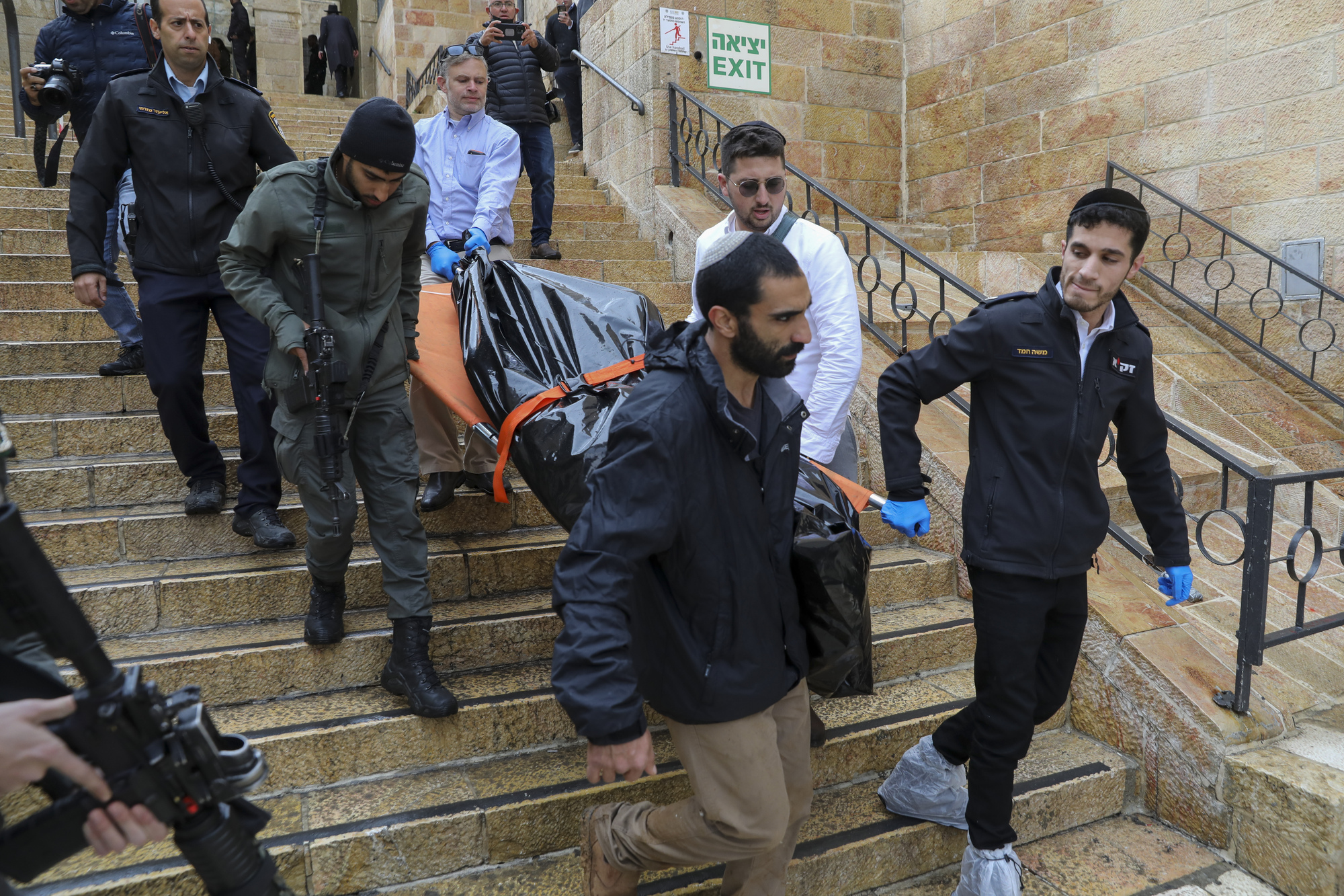 Palestinian shot dead after killing at holy site in Jerusalem