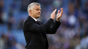 <p>Outgoing Manchester United manager Ole Gunnar Solskjaer. Photo: Mike Egerton/PA</p>