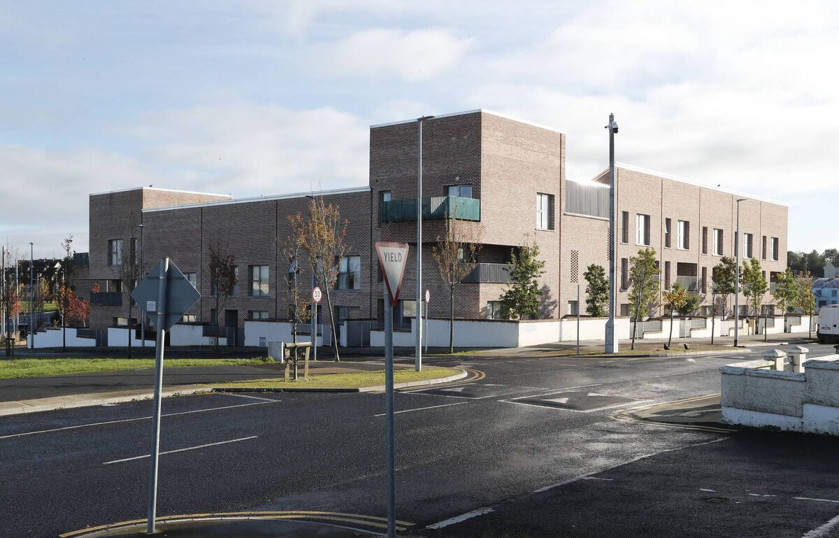 The new housing phase 1 of Churchfield in Southill. Photograph Liam Burke/Press 22