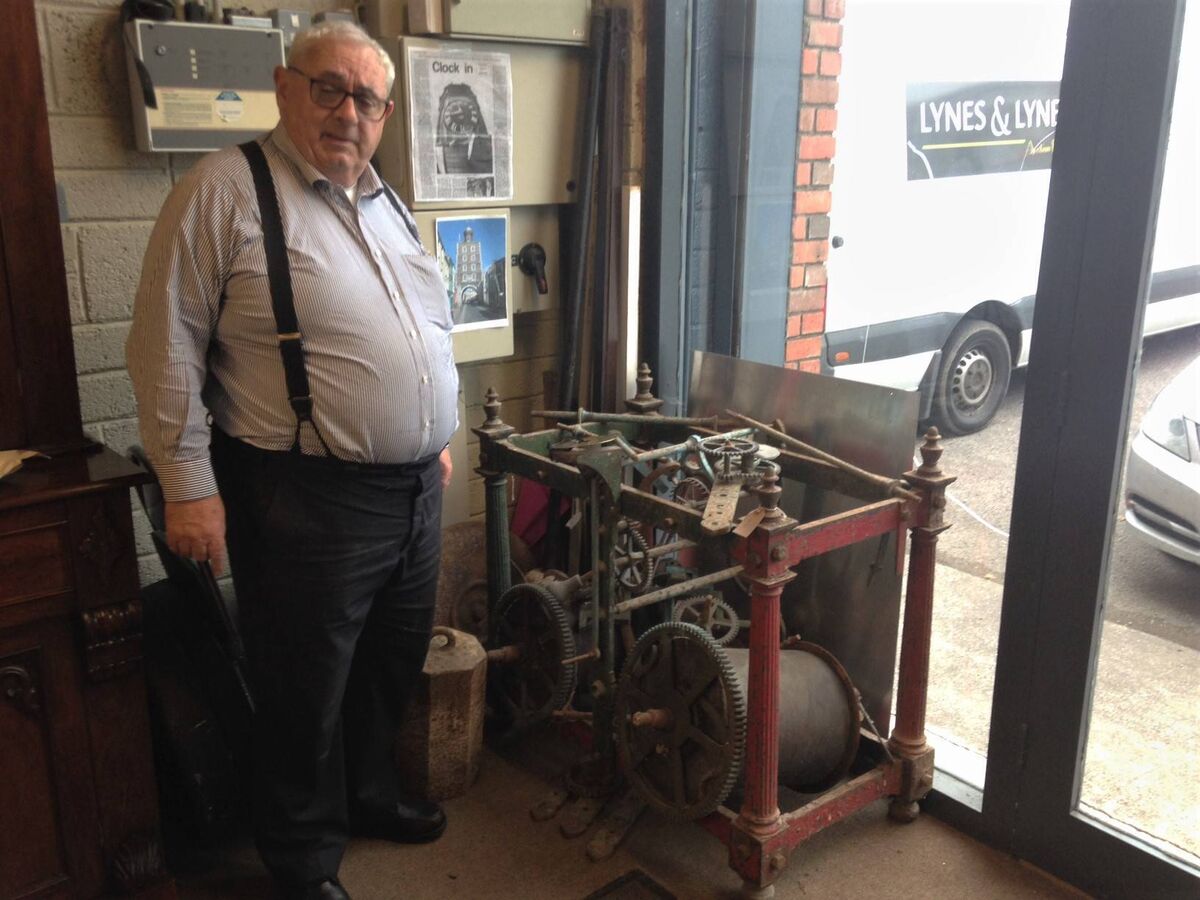 The Mangan clock was installed in 1852.