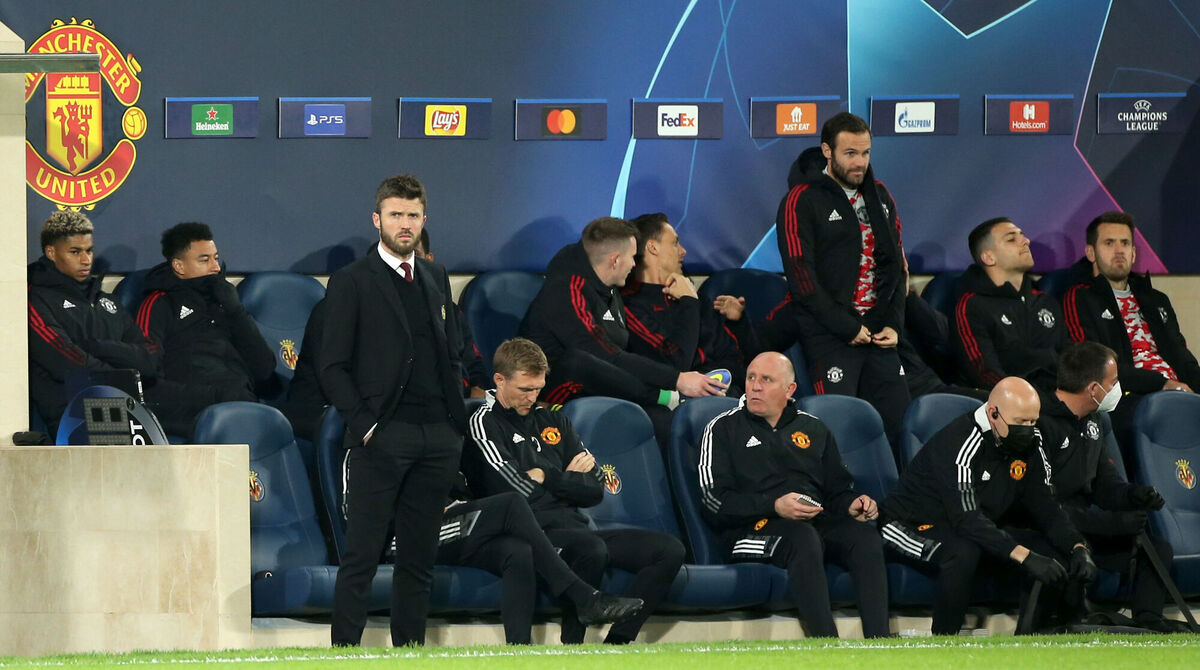 Manchester United interim manager Michael Carrick. Picture: Isabel Infantes/PA