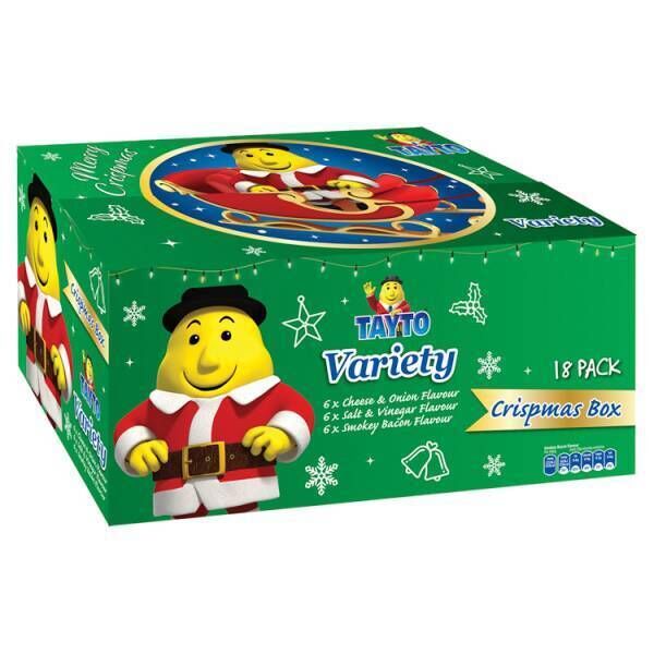 Tayto Crispmas Box, €4, Supervalu Tayto Crispmas Box, €4, Supervalu