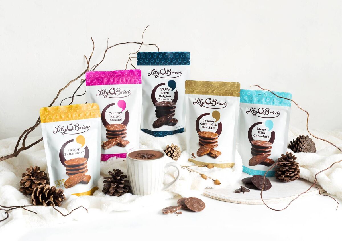 Lily O'Brien Share Bag range for World Chocolate Week.
