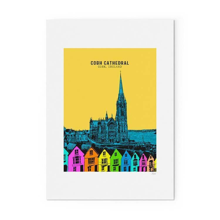 Cobh Cathedral print from Jando.