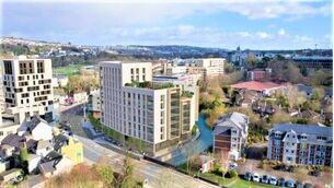 <p>Greenlighted: Victoria Cross to get a further tall student apartment block on the former Quinlan Honda garage site  being promoted by the Kelleher family's Bellmount Developments</p>