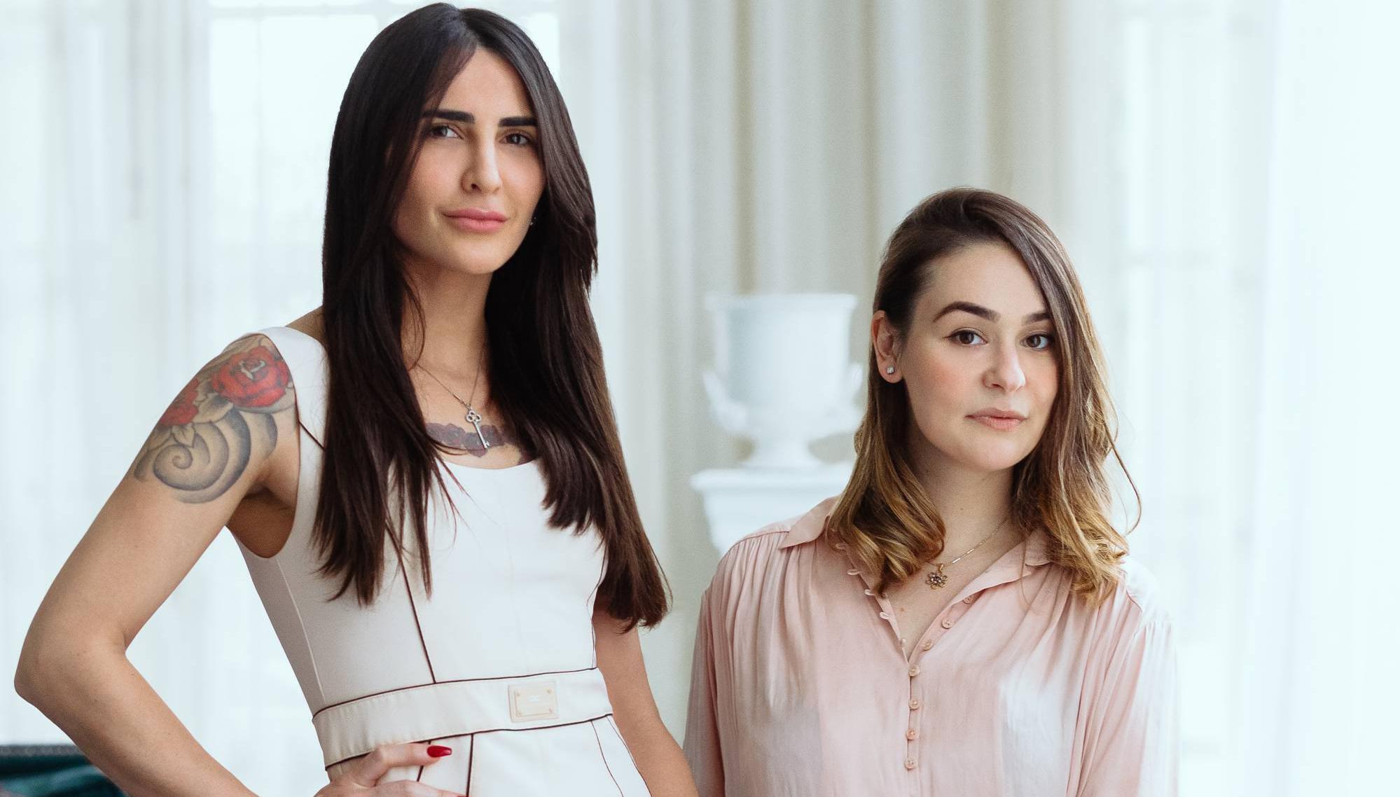 Bianca Dunne and Georgia Di Mattos: leading the way with sexual health app iPlaySafe