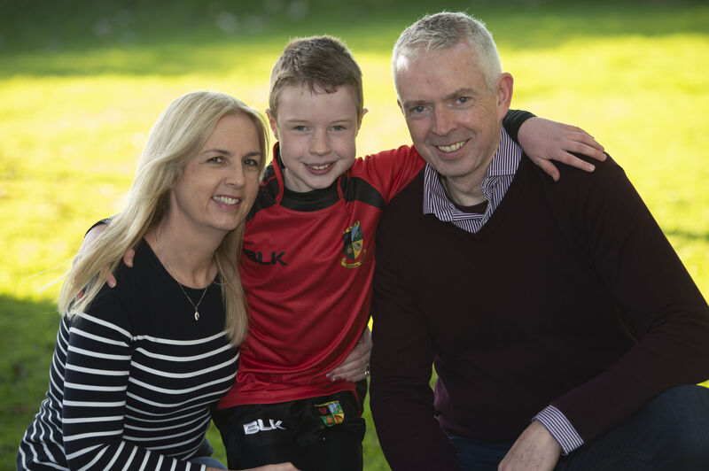Sean, Isaiah and Jen Tierney at their home in East Ferry, Midleton, Co Cork. Picture: Dan Linehan Sean, Isaiah and Jen Tierney at their home in East Ferry, Midleton, Co Cork. Picture: Dan Linehan