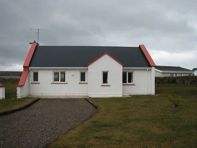 An Irish bungalow.