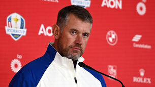 <p>Lee Westwood has ruled himself out of the running to be Europe’s Ryder Cup captain in 2023 (Anthony Behar/PA)</p>