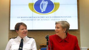 <p>Nóirín O’Sullivan (left) resigned as Garda commissioner in September 2017 under the weight of a welter of scandals. Three months later, Frances Fitzgerald (right) was gone as minister for justice, a casualty of the fall-out from the most politicised of Garda scandals, the Maurice McCabe affair. File photo: RollingNews.ie</p>
