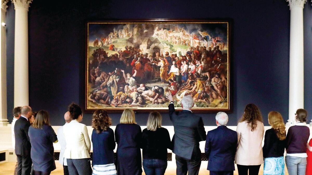 Cork in 50 Artworks, no 31: The Marriage of Strongbow and Aoife by Daniel Maclise - Vimarsana News