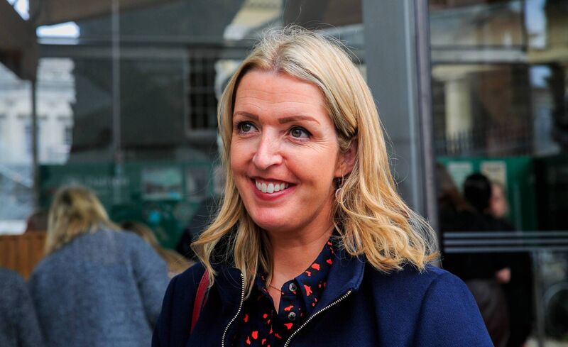 Vicky Phelan arrives to hear Leo Varadkar make a formal statement of acknowledgement and apology on behalf of the State to the women and families affected by the CervicalCheck debacle at Leinster House. Picture: Gareth Chaney/Collins