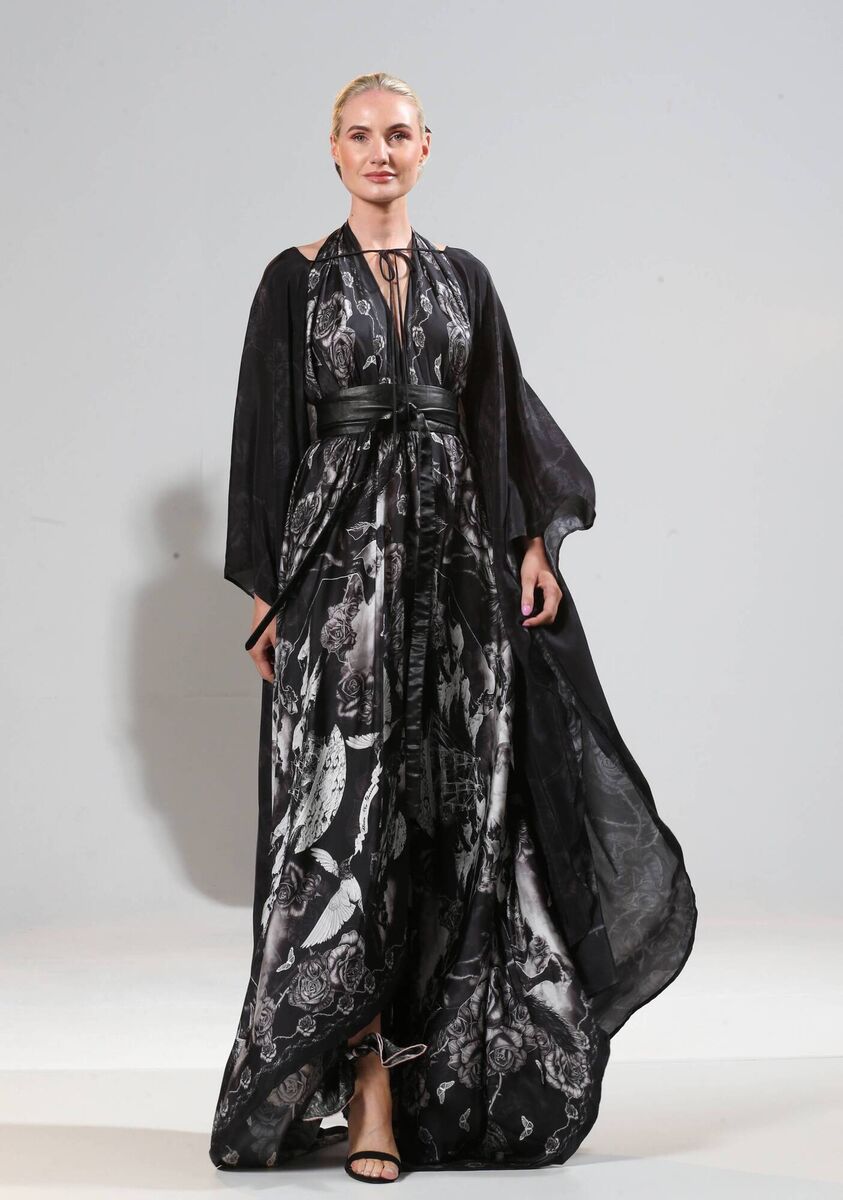 Roisin Dubh Dress &amp; Cape by Eadach