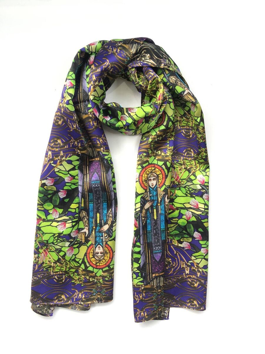 Silk Scarf, €55, Jennifer Rothwell