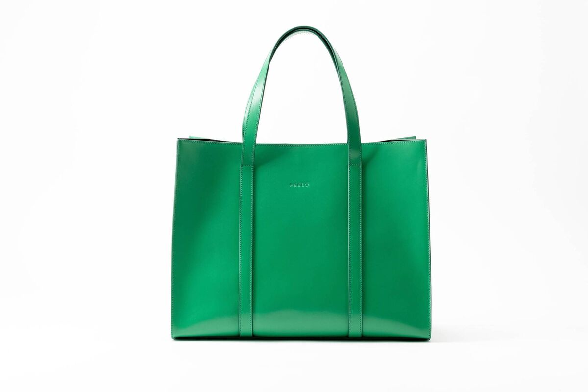 Green Tote Bag, €265, Peelo