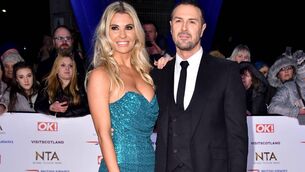 <p>Christine McGuinness and Paddy McGuinness attending the National Television Awards 2019 held at the O2 Arena, London.</p>
