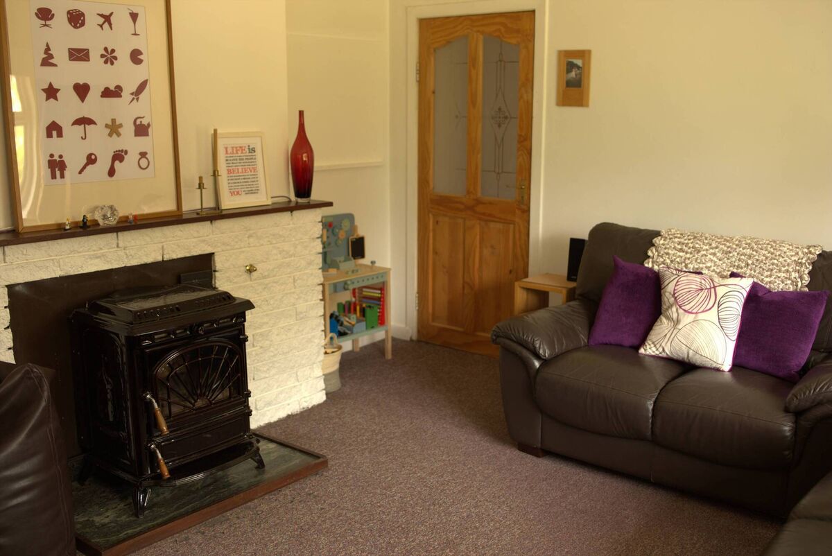 The living room, before.... The living room, before....