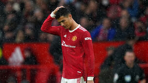 <p>There has been debate over how Cristiano Ronaldo will fit in under new Manchester United manager Ralf Rangnick (Martin Rickett/PA)</p>