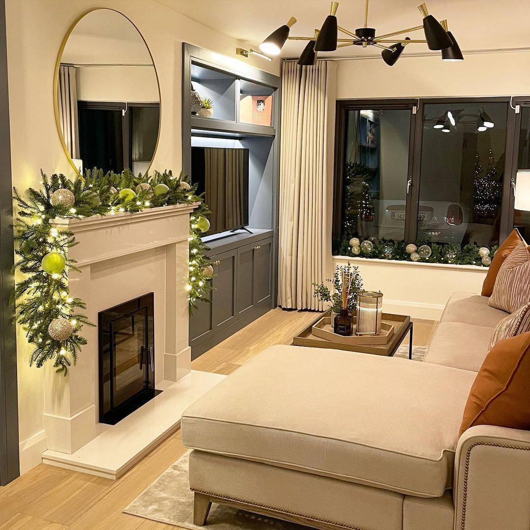 Take a look at Vogue Williams' festive Howth home interiors 