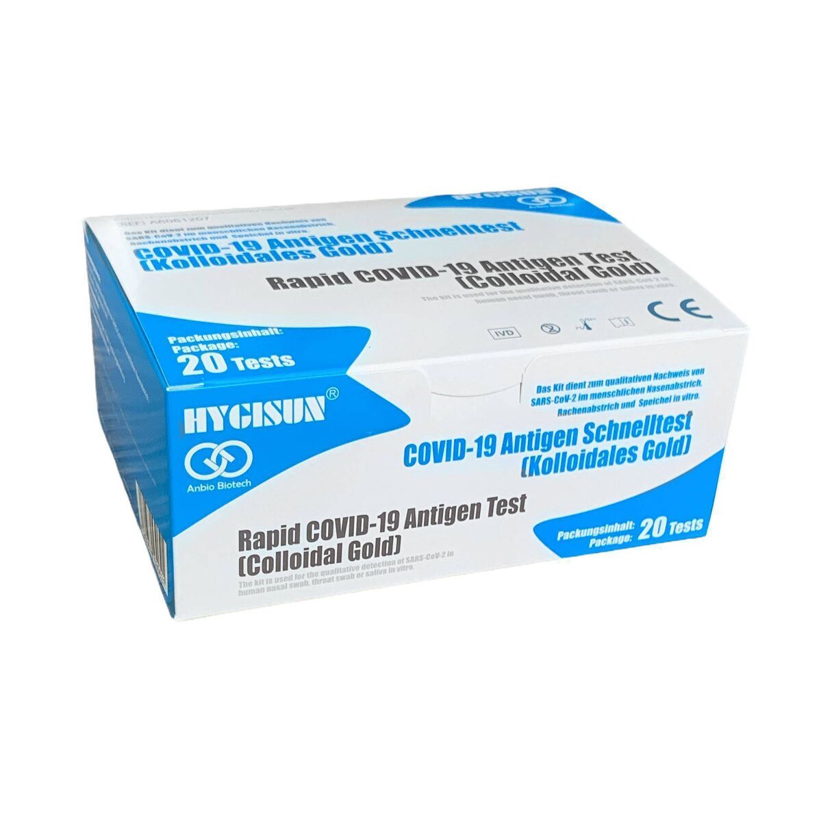 Hygisun Covid SARS-CoV-2 Rapid Antigen test 