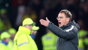 <p>Ralf Rangnick has been granted a work permit to start his reign as Manchester United interim manager. Picture: Jane Barlow</p>