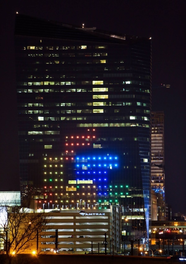 VIDEO: The world's biggest Tetris game
