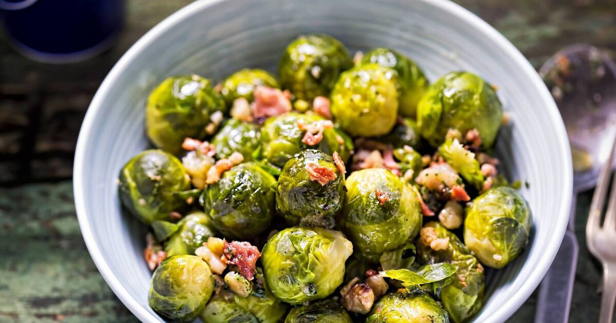 Bacon Brussel Sprouts With Cranberries And Almonds