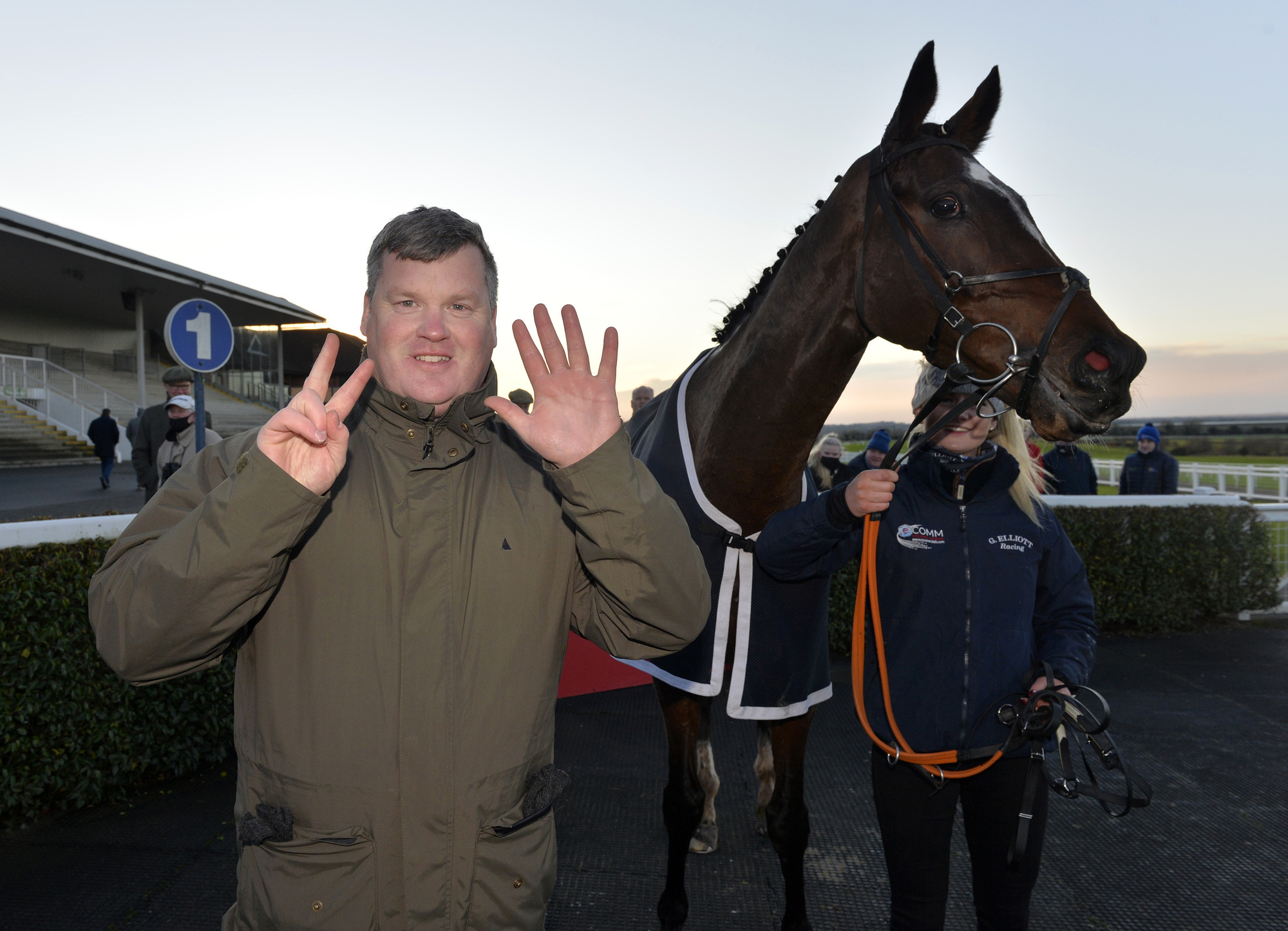 'We’ll never forget it': Gordon Elliott celebrates seven winners on Navan card