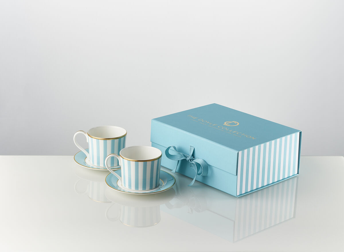 Westbury gifting: afternoon tea set with signature cup and saucer set for two. €80