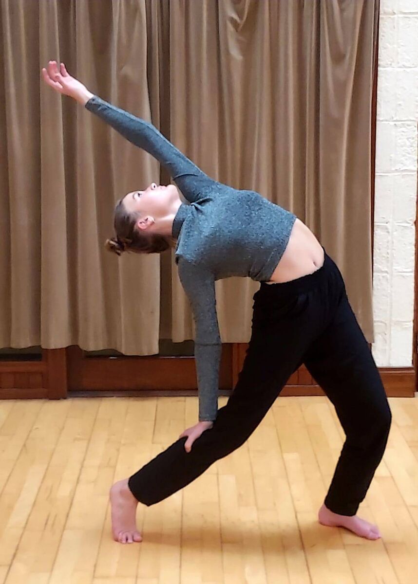 Blathnaid Cheetham, advanced senior dancer at New Moon Dance Company. 