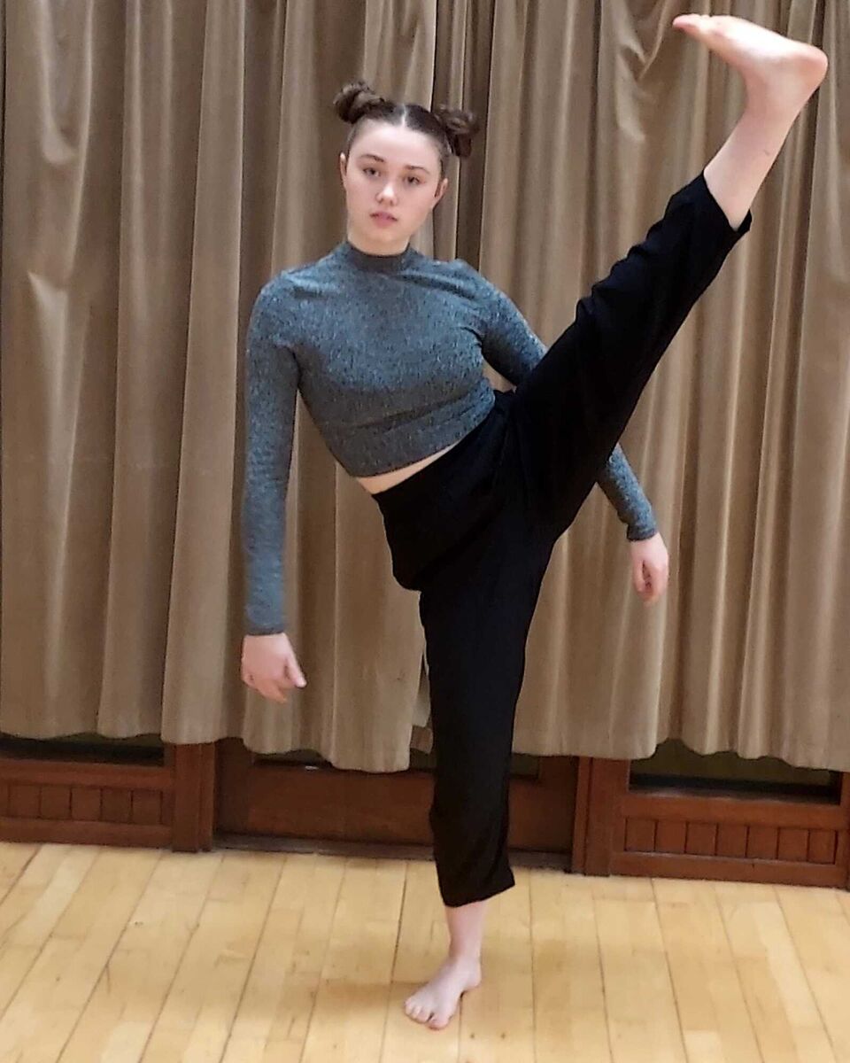 Belle Cotter, advanced senior dancer at New Moon Dance Company.