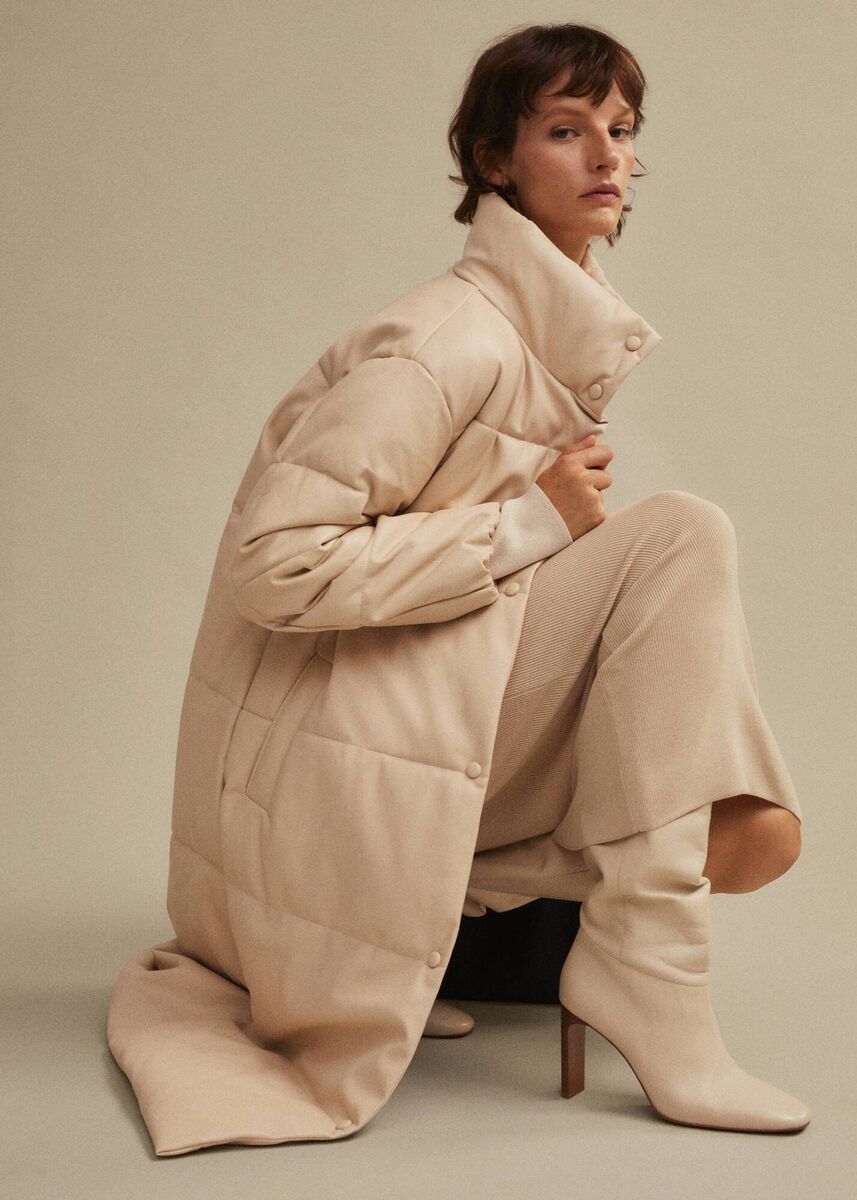 Oversized padded coat, Mango, €119.99