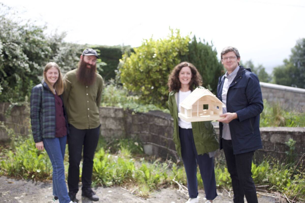 Ciara and Bobby with Kathryn and Shane of Architectural Farm.