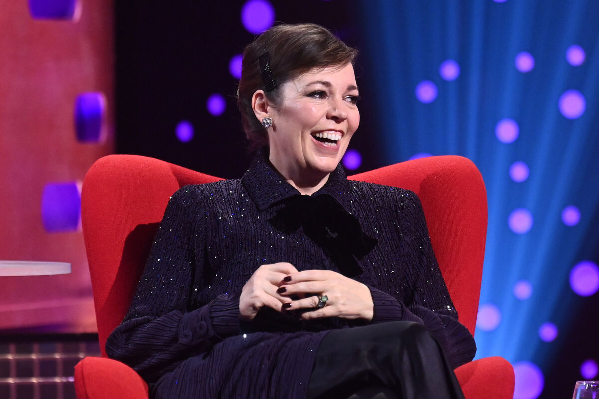Olivia Colman on the Graham Norton Show. Picture: Matt Crossick/PA Wire Olivia Colman on the Graham Norton Show. Picture: Matt Crossick/PA Wire