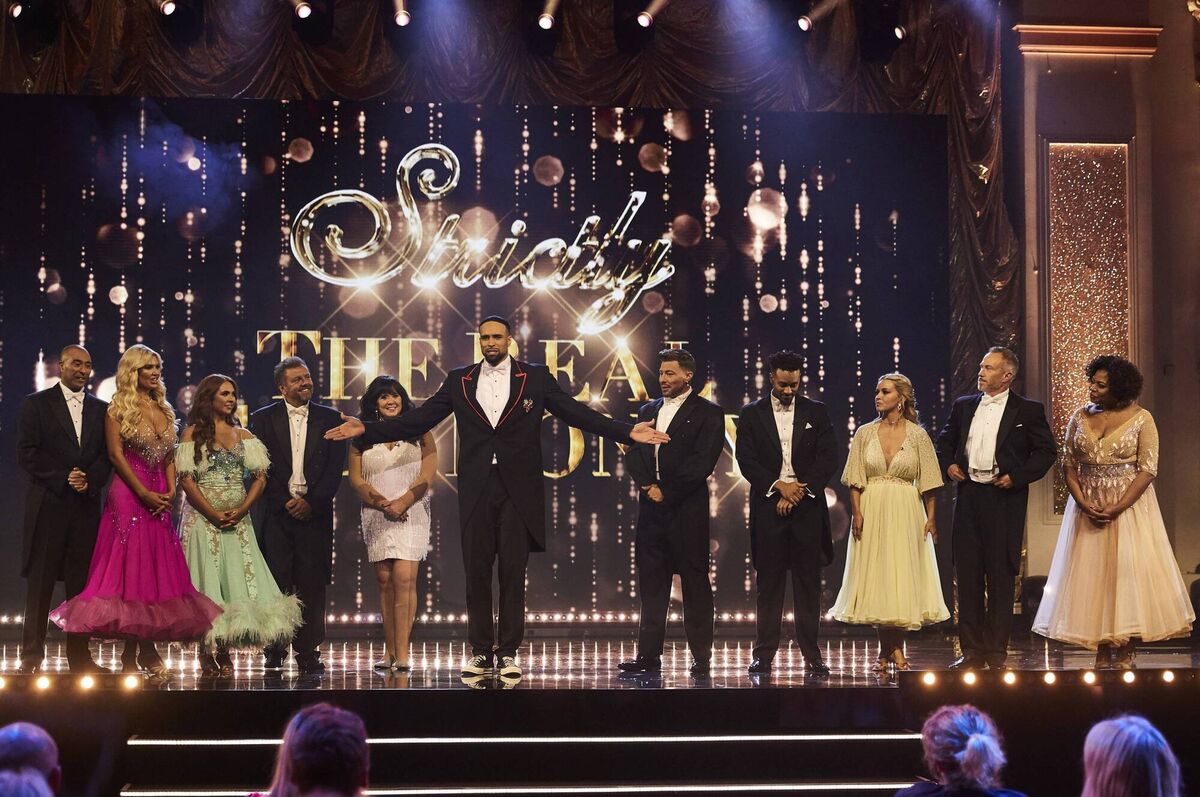 Colin Jackson, Christine McGuiness, Demi Jones, Martin Roberts, Colleen Nolan, Ashley Banjo, Duncan James, Teddy Soares, Orla Jordan James Jordan and Brenda Edwards in Strictly the Real Full Monty! Colin Jackson, Christine McGuiness, Demi Jones, Martin Roberts, Colleen Nolan, Ashley Banjo, Duncan James, Teddy Soares, Orla Jordan James Jordan and Brenda Edwards in Strictly the Real Full Monty!