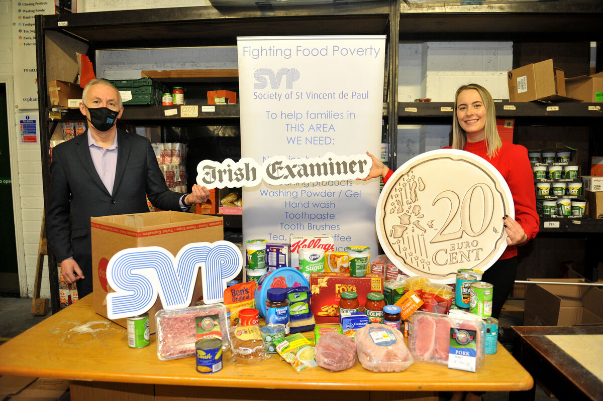 Volunteers and staff will be  packing Christmas hampers for families for distribution in the coming weeks.