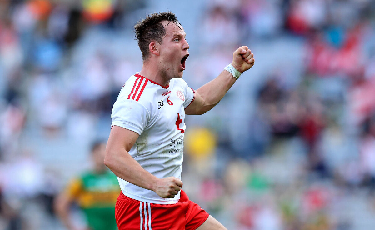 Tyrone's Kieran McGeary was named Footballer of the Year. Picture: INPHO/Ryan Byrne