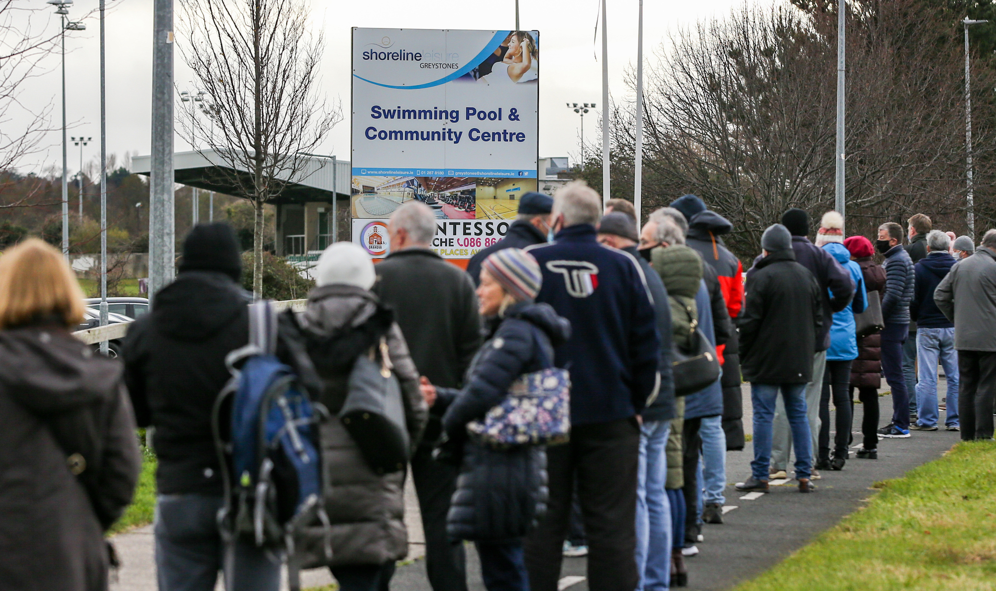 Walk-in vaccination centre reaches capacity before 11.30am
