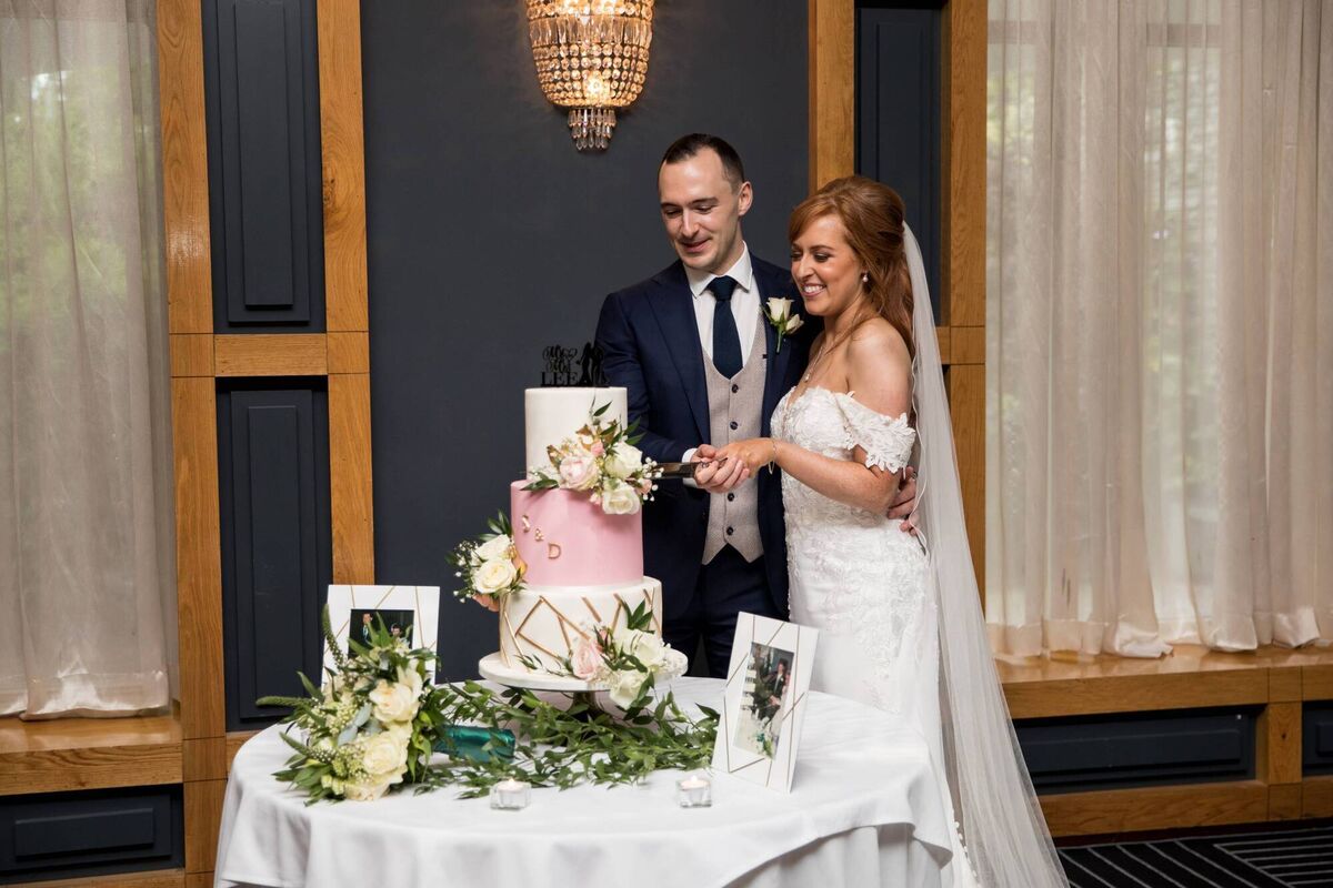 Stephanie Spitere and David Lee had their wedding reception at Garryvoe Hotel Stephanie Spitere and David Lee had their wedding reception at Garryvoe Hotel